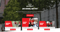 Desktop Screenshot of goodgym.org